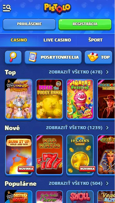 Pistolo ingyenes pörgetések