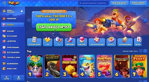 Pistolo ingyenes pörgetések